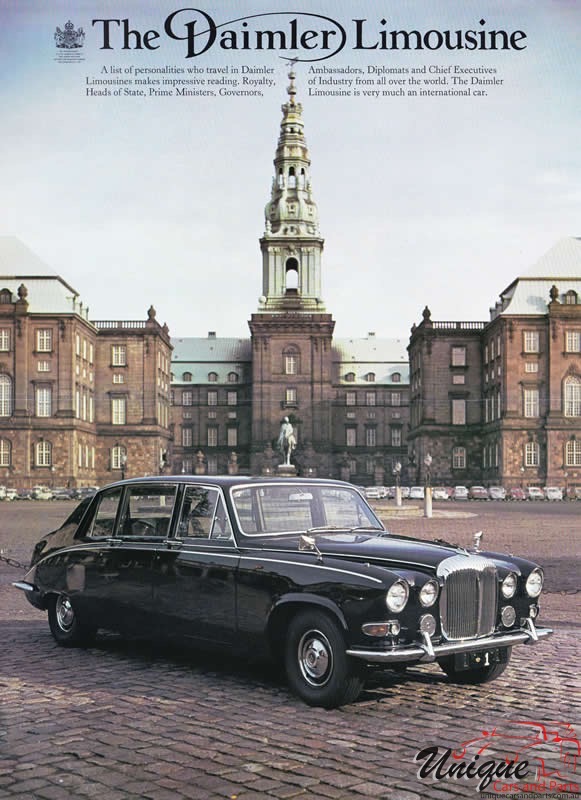 1972 Daimler 420 Limousine Brochure